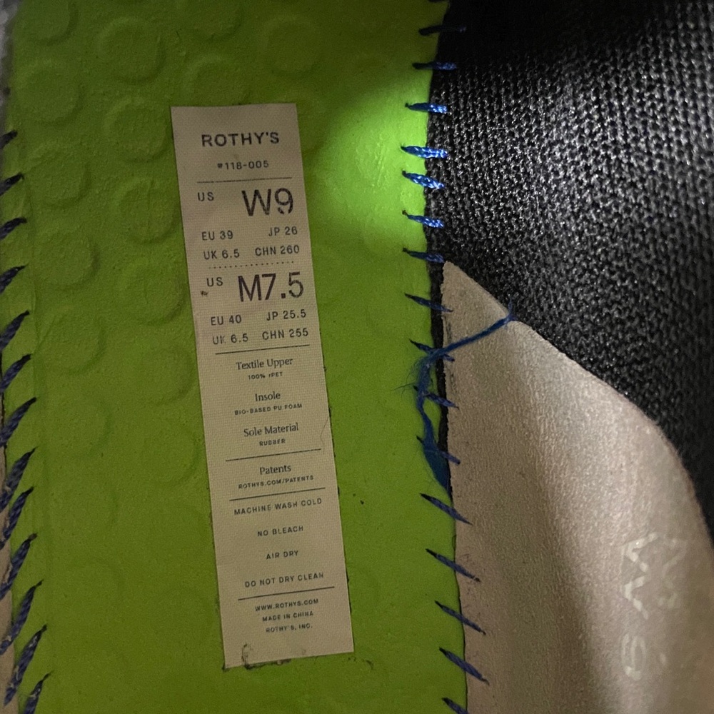 Rothy’s The City Slip On Sneakers - Picture 8 of 10